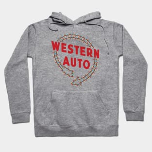 Christmas in Kansas City - Western Auto Sign Hoodie